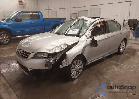 2014 Honda Accord Ex z USA, uszkodzony, nr VIN 1HGCR2F74EA254476